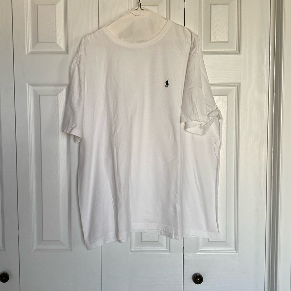 Polo Ralph Lauren White T Shirts.